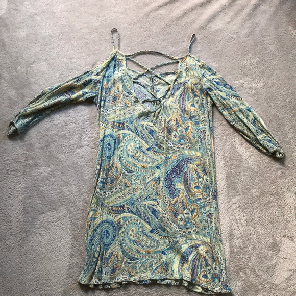 NWOT Forever 21 Paisley Sun Dress - Picture 5 of 7